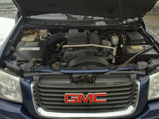 1GKET16S646233822 - 2004 GMC ENVOY XL BLUE photo 7