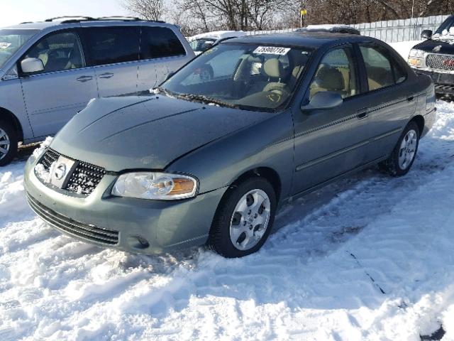 3N1CB51D05L521724 - 2005 NISSAN SENTRA 1.8 GREEN photo 2