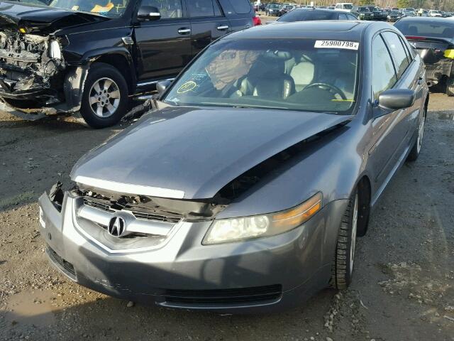 19UUA66276A038744 - 2006 ACURA 3.2TL GRAY photo 2