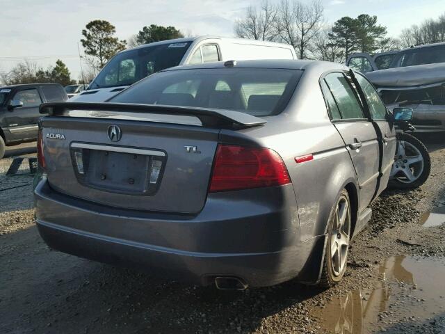 19UUA66276A038744 - 2006 ACURA 3.2TL GRAY photo 4