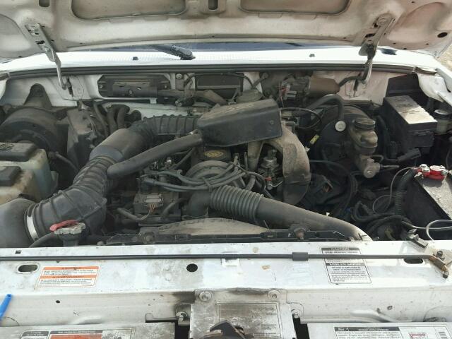 1FTCR10A9TUA80171 - 1996 FORD RANGER WHITE photo 7