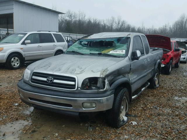 5TBBT44172S246451 - 2002 TOYOTA TUNDRA ACC SILVER photo 2