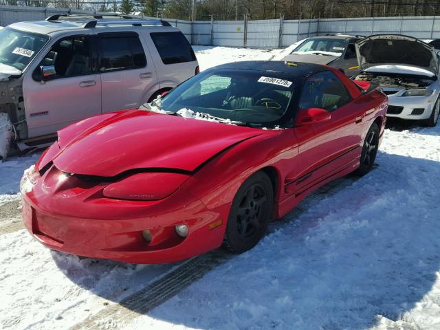 2G2FS22K6W2211570 - 1998 PONTIAC FIREBIRD RED photo 2