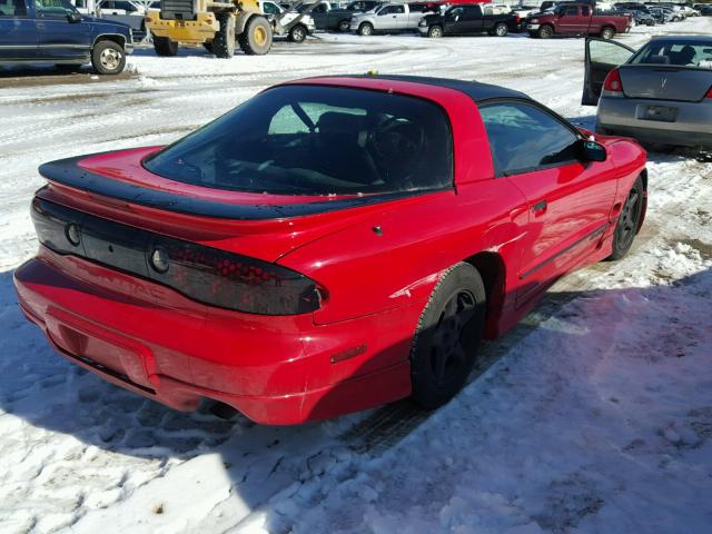 2G2FS22K6W2211570 - 1998 PONTIAC FIREBIRD RED photo 4