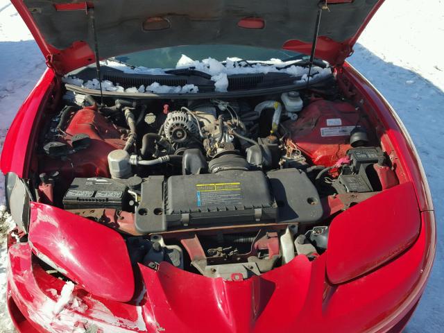 2G2FS22K6W2211570 - 1998 PONTIAC FIREBIRD RED photo 7