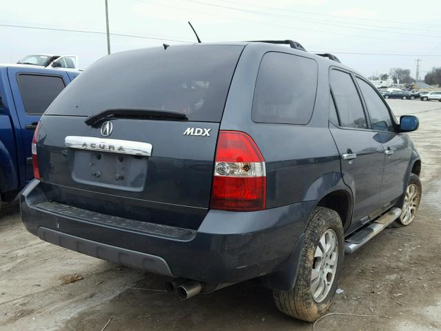 2HNYD18913H540502 - 2003 ACURA MDX TOURIN GRAY photo 4