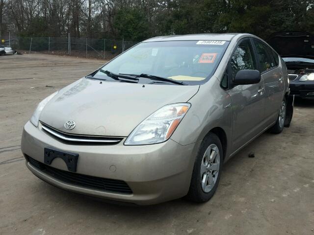 JTDKB20U297885498 - 2009 TOYOTA PRIUS TAN photo 2