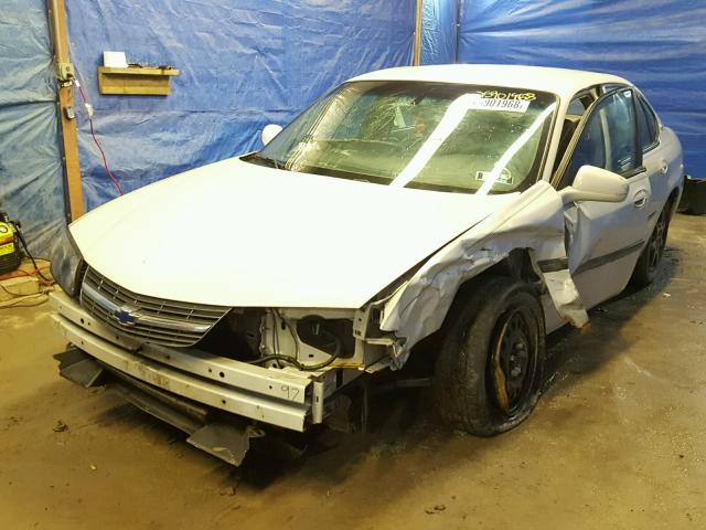 2G1WF52E339150606 - 2003 CHEVROLET IMPALA WHITE photo 2