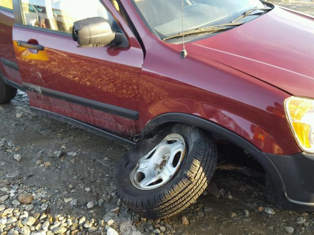 JHLRD78443C032712 - 2003 HONDA CR-V LX RED photo 9