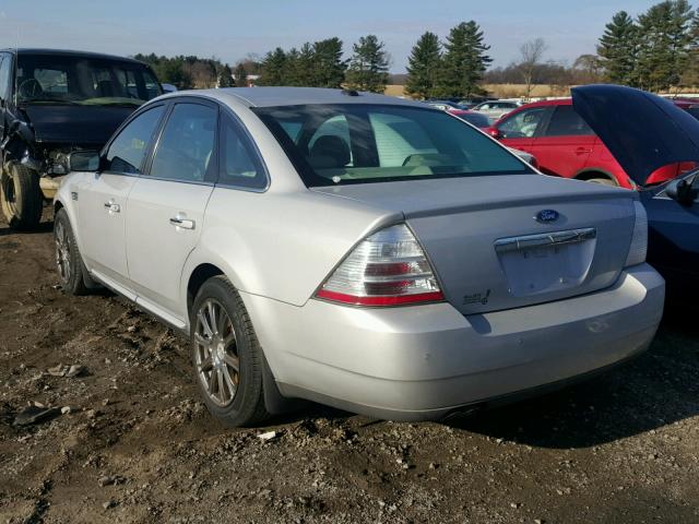 1FAHP25W59G116716 - 2009 FORD TAURUS LIM SILVER photo 3