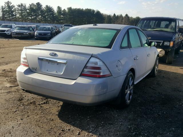 1FAHP25W59G116716 - 2009 FORD TAURUS LIM SILVER photo 4