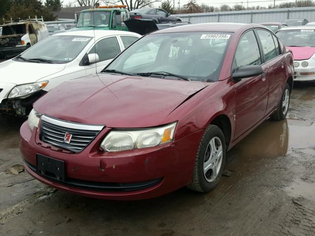 1G8AG52F95Z160969 - 2005 SATURN ION LEVEL MAROON photo 2