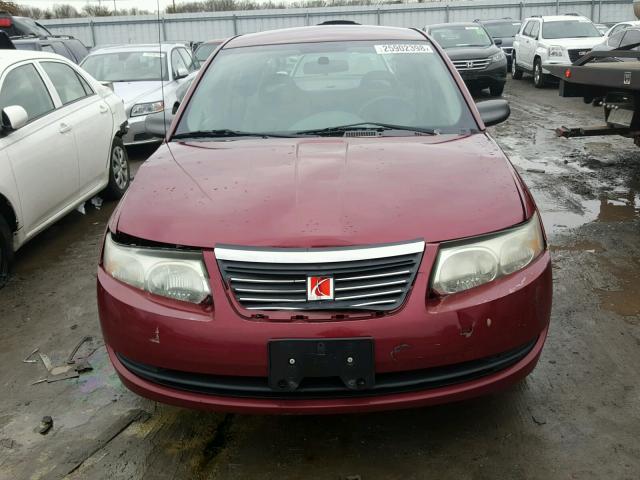 1G8AG52F95Z160969 - 2005 SATURN ION LEVEL MAROON photo 9