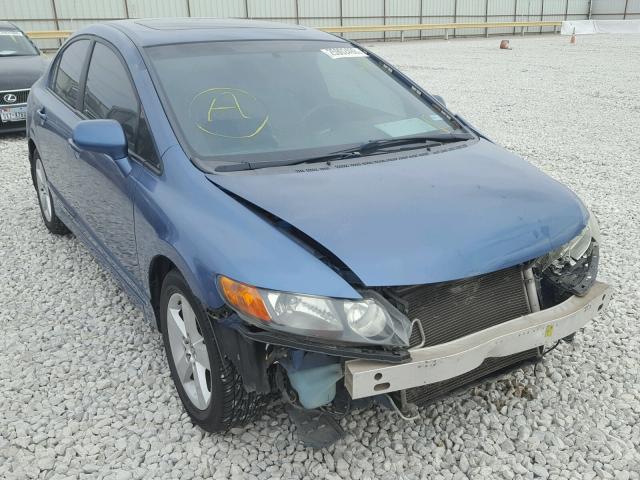 1HGFA16818L119083 - 2008 HONDA CIVIC EX ლურჯი ფოტო 1