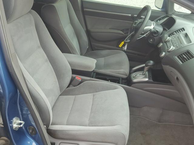 1HGFA16818L119083 - 2008 HONDA CIVIC EX ლურჯი ფოტო 5