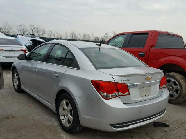 1G1PG5S93B7296489 - 2011 CHEVROLET CRUZE LT SILVER photo 3