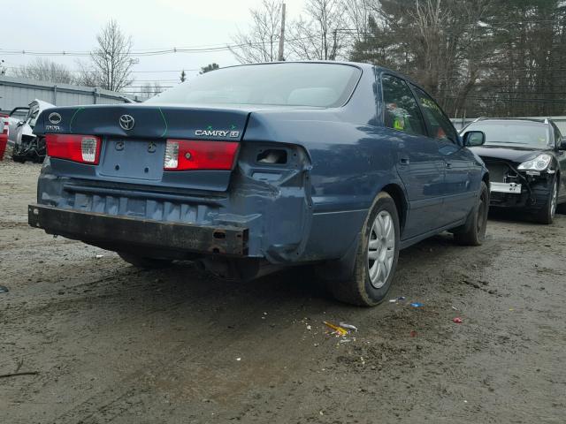 4T1BG22K91U812983 - 2001 TOYOTA CAMRY CE BLUE photo 4