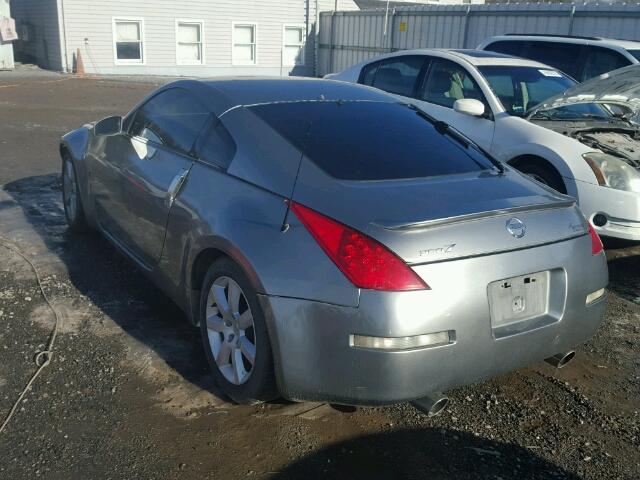 JN1AZ34E73T003047 - 2003 NISSAN 350Z COUPE SILVER photo 3