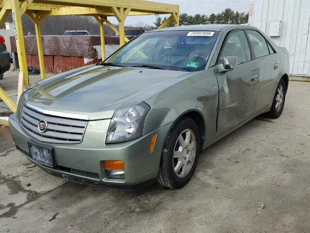 1G6DP567650201247 - 2005 CADILLAC CTS HI FEA GREEN photo 2