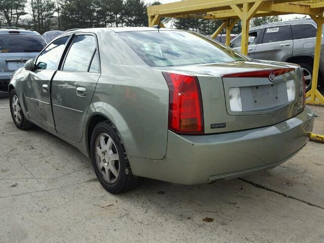 1G6DP567650201247 - 2005 CADILLAC CTS HI FEA GREEN photo 3