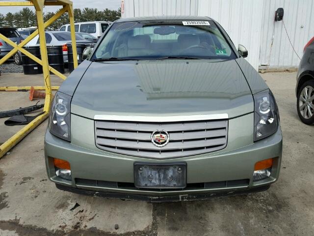 1G6DP567650201247 - 2005 CADILLAC CTS HI FEA GREEN photo 9