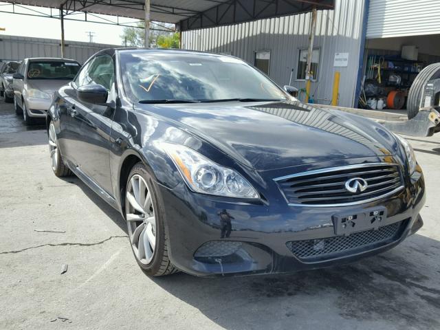 JNKCV66E69M722680 - 2009 INFINITI G37 BASE BLACK photo 1