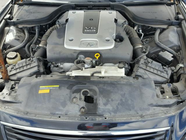 JNKCV66E69M722680 - 2009 INFINITI G37 BASE BLACK photo 7