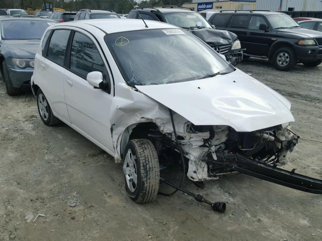 KL1TD66678B249810 - 2008 CHEVROLET AVEO BASE Beyaz fotoğraf 1