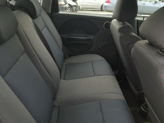 KL1TD66678B249810 - 2008 CHEVROLET AVEO BASE Beyaz fotoğraf 6