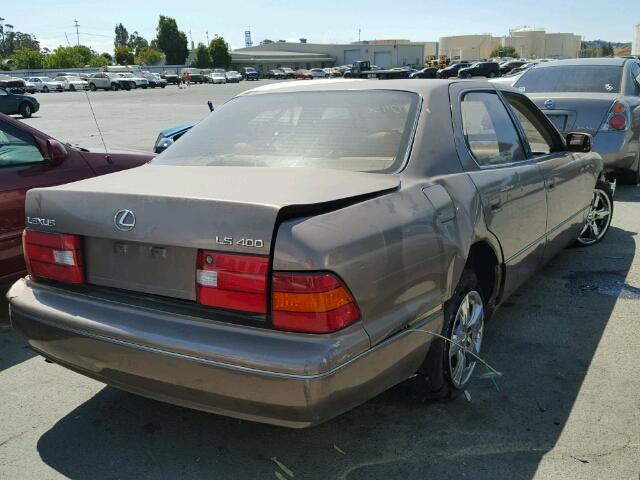 JT8BH28F7X0157765 - 1999 LEXUS LS 400 GOLD photo 4