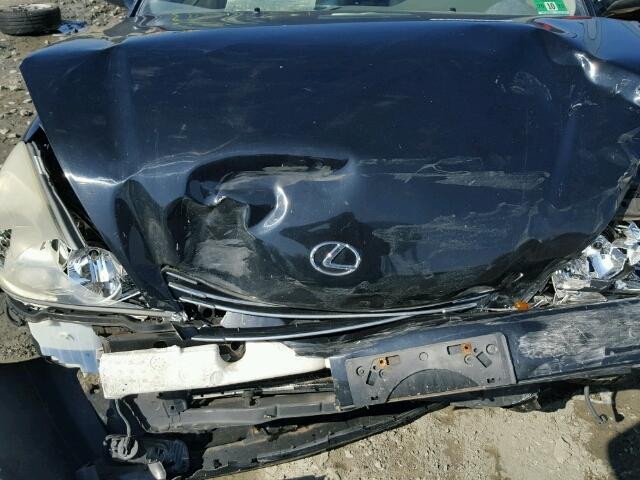 JTHBA30G040004459 - 2004 LEXUS ES 330 BLACK photo 7