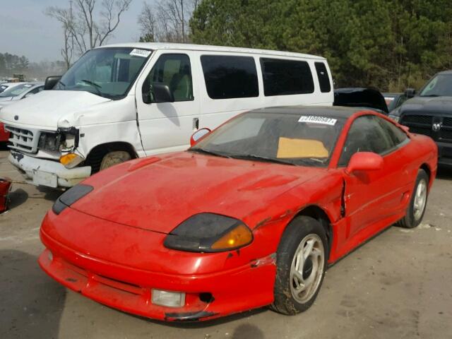 JB3XD64B6NY011788 - 1992 DODGE STEALTH R/ RED photo 2