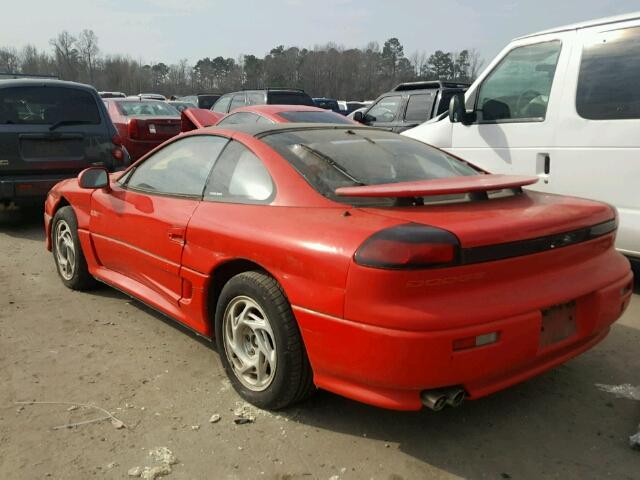 JB3XD64B6NY011788 - 1992 DODGE STEALTH R/ RED photo 3