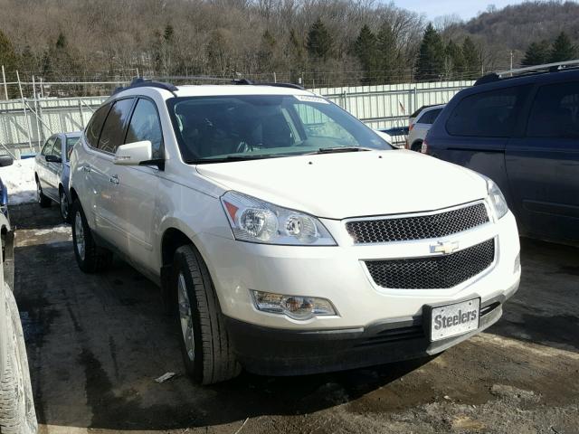 1GNKVJED8CJ101773 - 2012 CHEVROLET TRAVERSE L WHITE photo 1