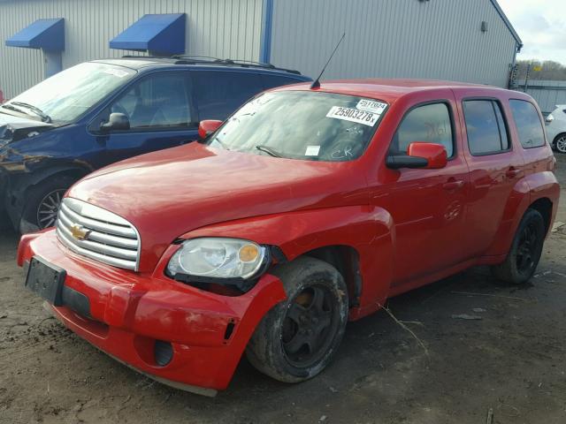 3GNBABDB6AS572866 - 2010 CHEVROLET HHR LT RED photo 2