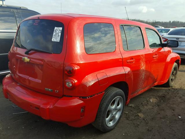 3GNBABDB6AS572866 - 2010 CHEVROLET HHR LT RED photo 4