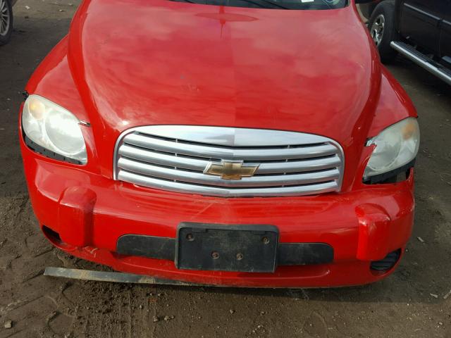 3GNBABDB6AS572866 - 2010 CHEVROLET HHR LT RED photo 7