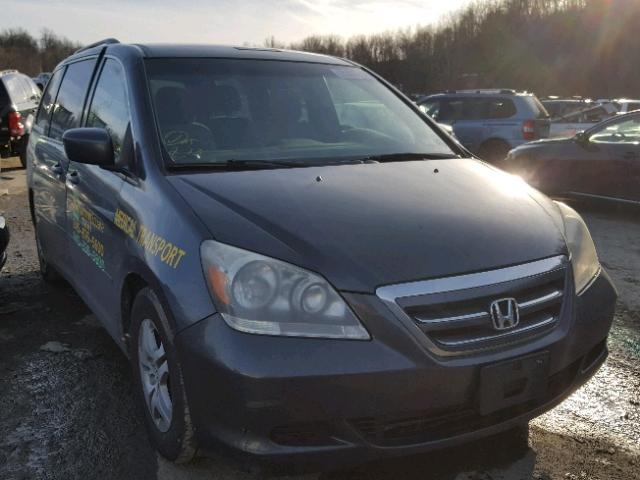 5FNRL38486B044457 - 2006 HONDA ODYSSEY EX GREEN photo 1
