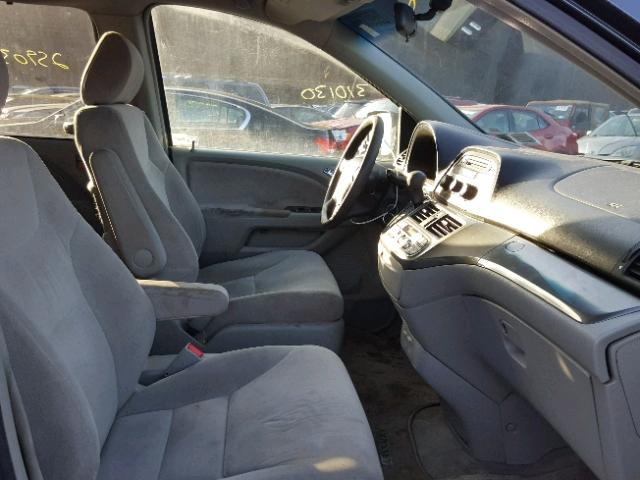 5FNRL38486B044457 - 2006 HONDA ODYSSEY EX GREEN photo 5