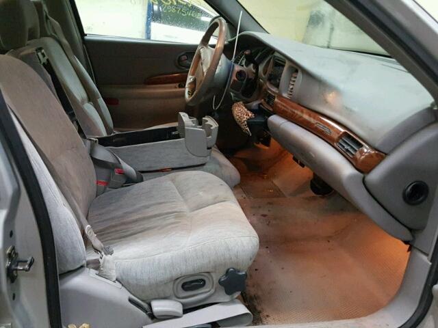 1G4HP54K724122319 - 2002 BUICK LESABRE CU SILVER photo 5