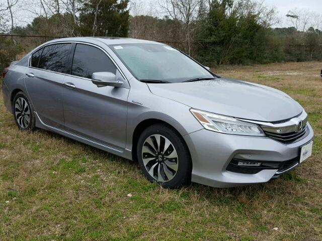 JHMCR6F73HC026272 - 2017 HONDA ACCORD HYB SILVER photo 1