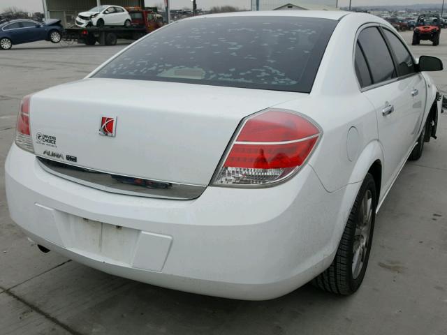 1G8ZV57B39F216183 - 2009 SATURN AURA XR WHITE photo 4