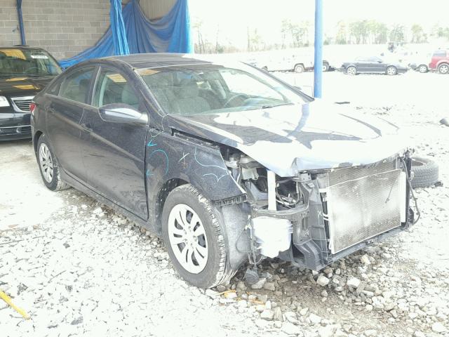 5NPEB4AC6BH182390 - 2011 HYUNDAI SONATA GLS BLUE photo 1