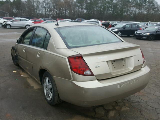 1G8AJ55F77Z137710 - 2007 SATURN ION LEVEL GOLD photo 3