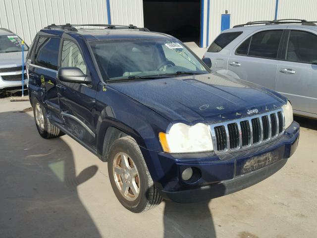 1J4HR58N26C224541 - 2006 JEEP GRAND CHER BLUE photo 1