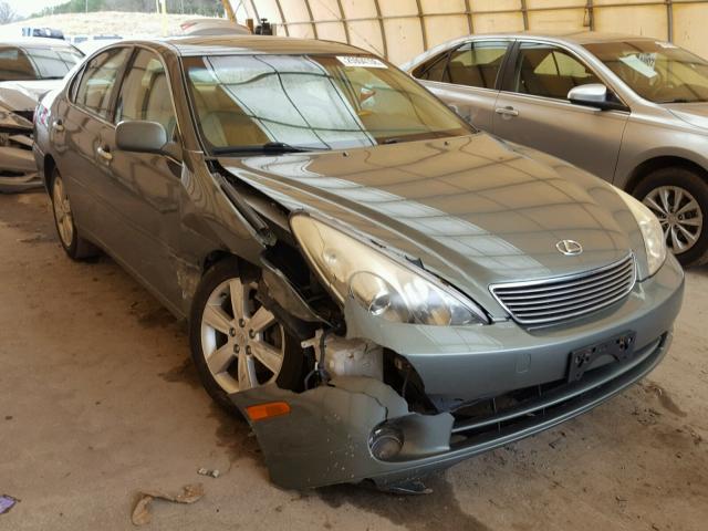 JTHBA30G455098561 - 2005 LEXUS ES 330 GREEN photo 1