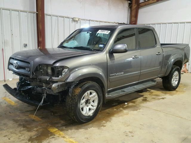 5TBET38166S550118 - 2006 TOYOTA TUNDRA DOU GRAY photo 2