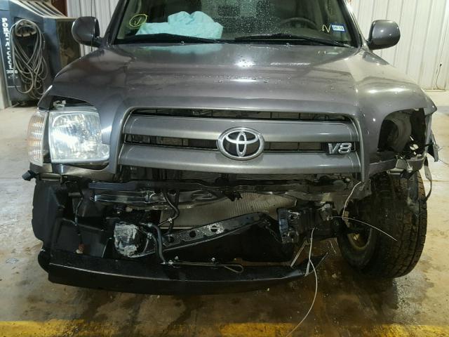 5TBET38166S550118 - 2006 TOYOTA TUNDRA DOU GRAY photo 9