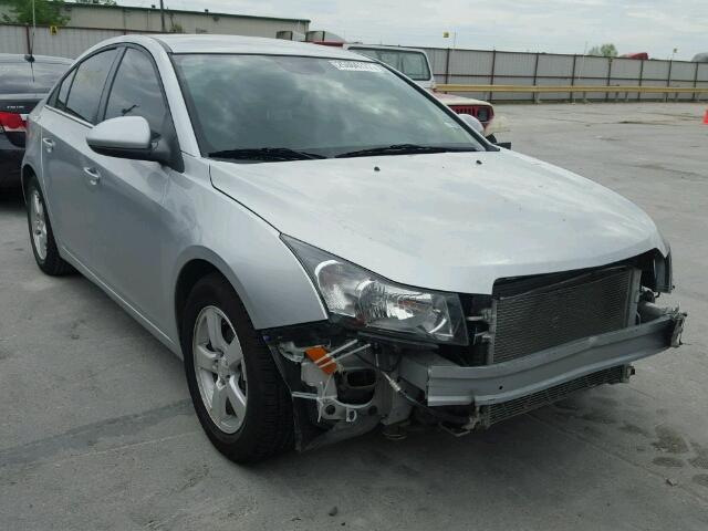 1G1PC5SB1D7304297 - 2013 CHEVROLET CRUZE LT SILVER photo 1