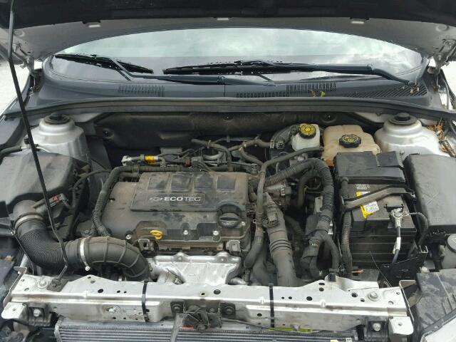 1G1PC5SB1D7304297 - 2013 CHEVROLET CRUZE LT SILVER photo 7